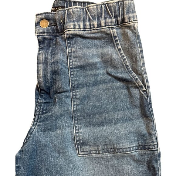 Lucky Brand Denim Jogger Pants Elastic Waist Distressed Style Size 6/28 - Picture 7 of 7